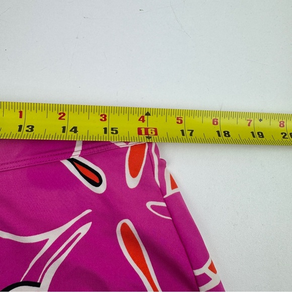 Super Cute Purple Red Floral Swim Skirt Skort - Picture 6 of 9